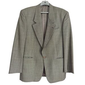Michele D’Ambra Italian Elegant Men's Blazer in Gray